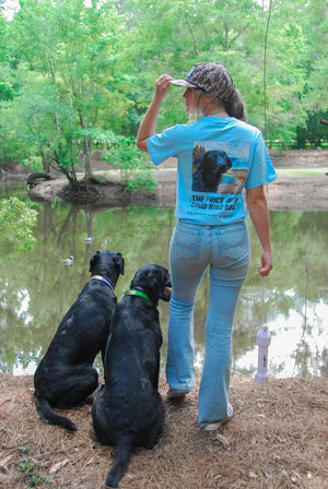 Bird Dog Pocket T