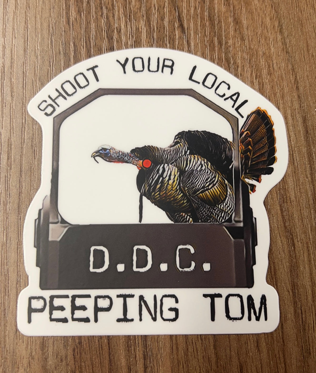 4” Peeping Tom Decal