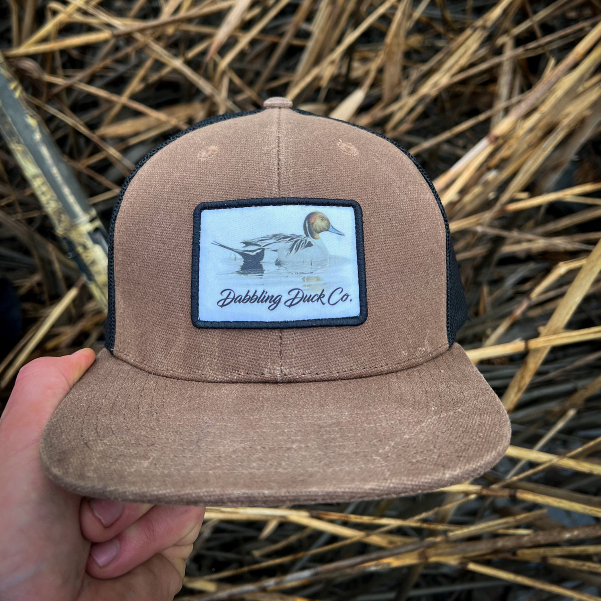 Waxed Canvas Pintail Trucker