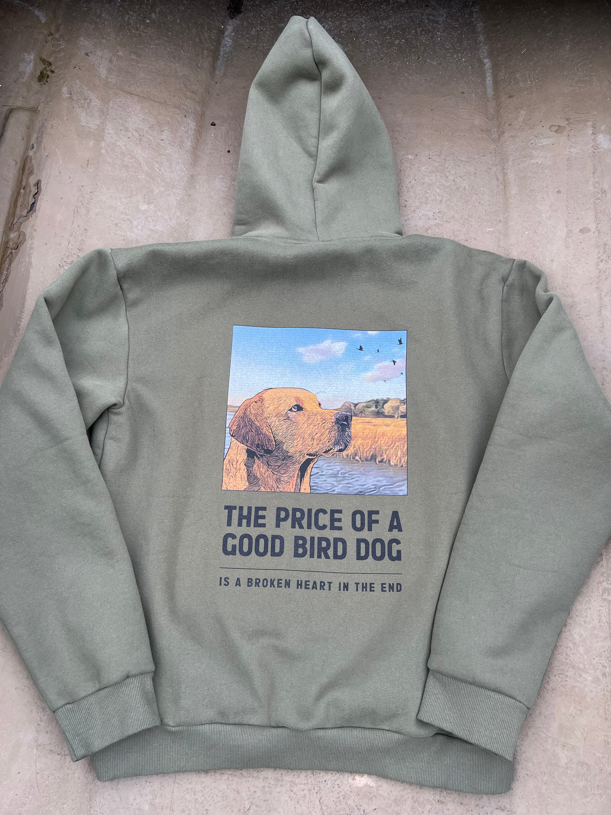 Yellow Lab Hoodie Dabbling Duck Co