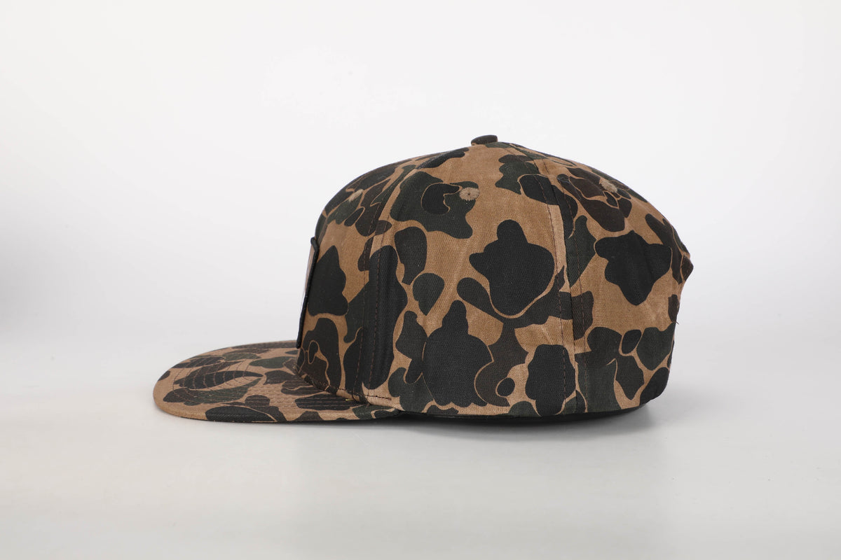 Old School Camo Waxed Canvas