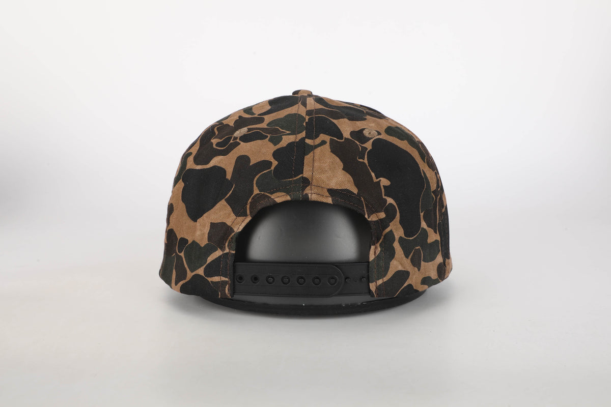 Old School Camo Waxed Canvas