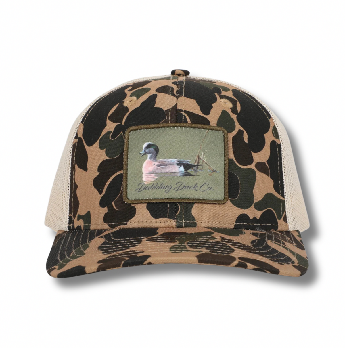 帽子 Rebel Bunny Cowboy Duck Hat Waxed Frontier Trucker - Duck Camo Patch – Water Cowboys
