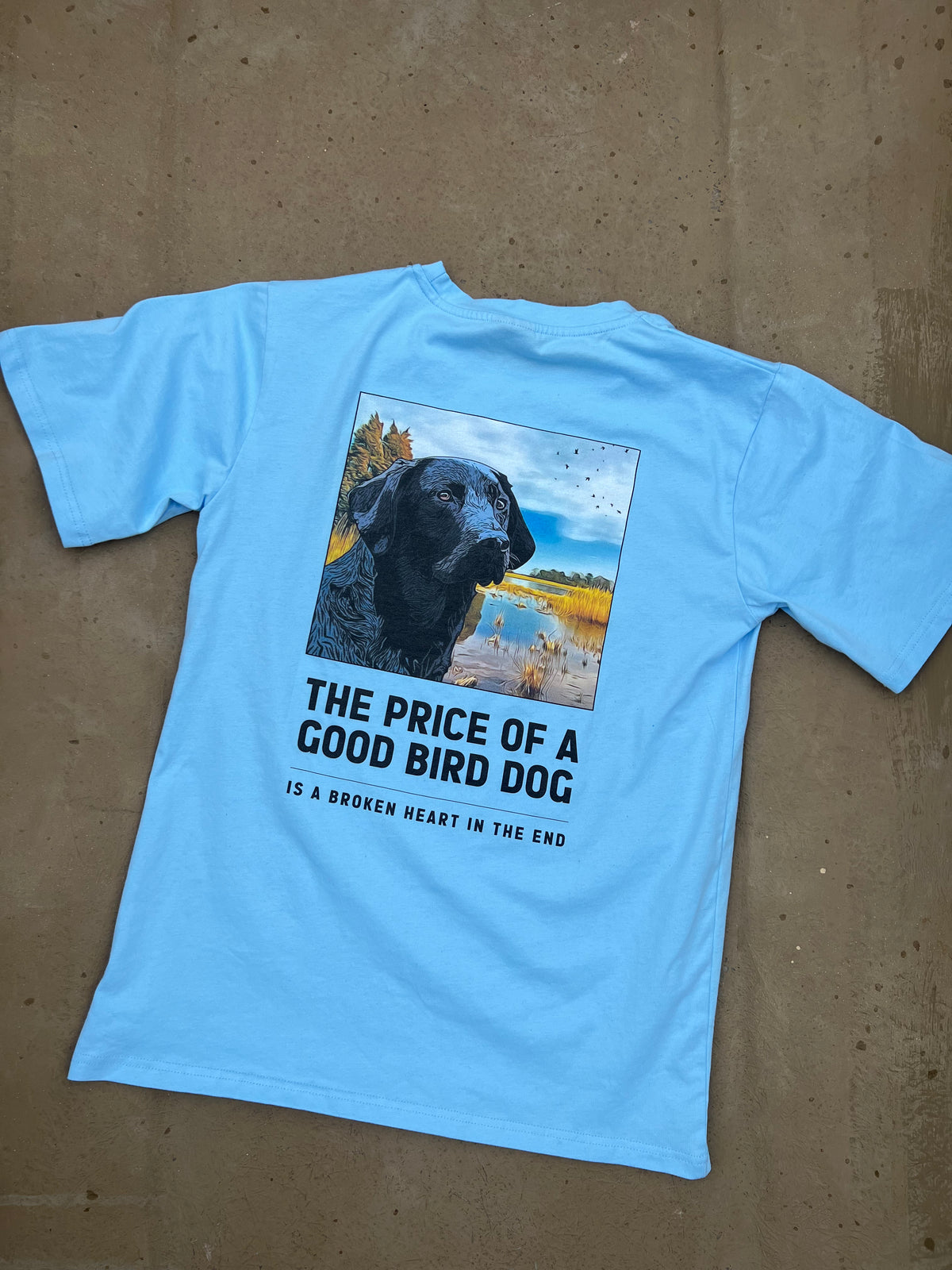 Bird Dog Pocket T - Dabbling Duck Co.